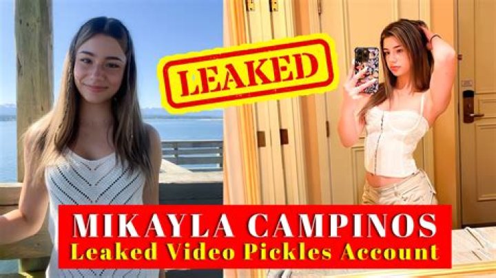 Mikayla Campinos: The Ultimate Collection Of Private Leaks